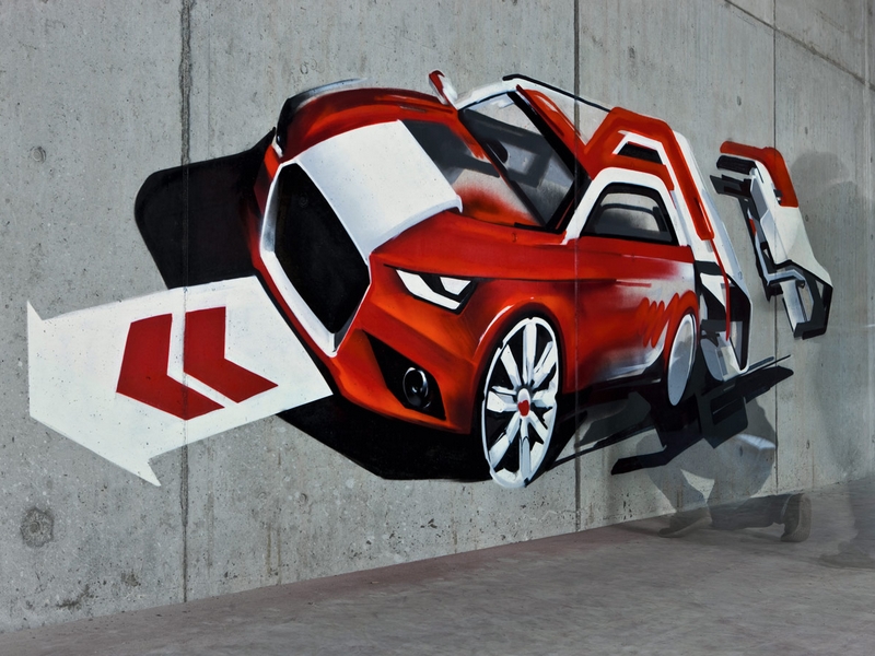 Audi A1 po kapkách